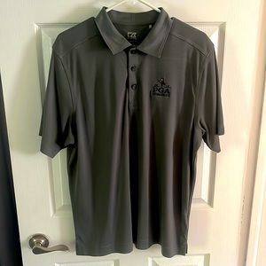 Cutter and buck bethpage black polo